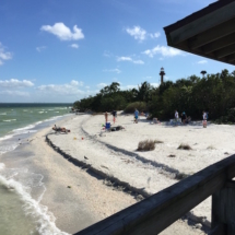 Beach on Sanibel Near the Lighthouse